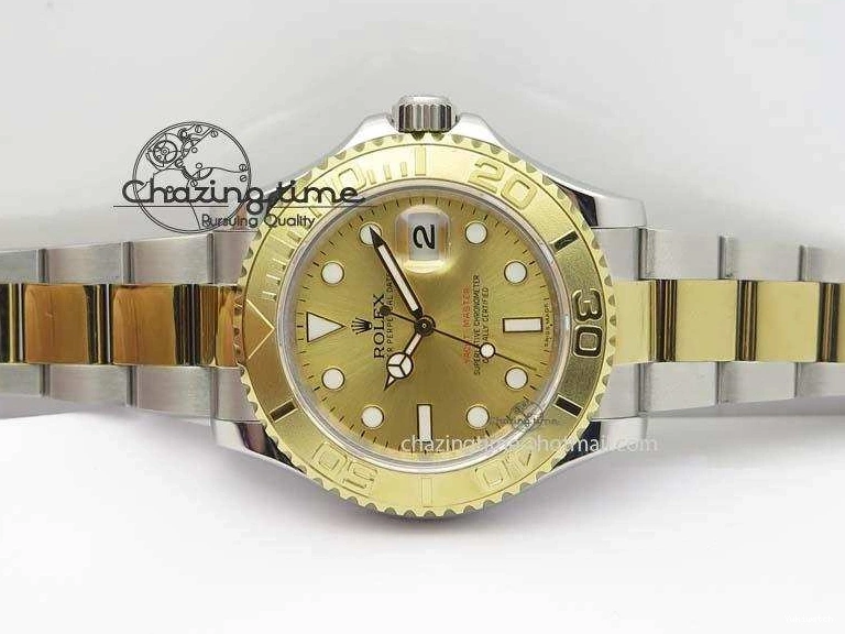 On Bracelet BP-Maker 116622 Best Edition SA3135 Yacht-Master YG SS Gold Dial YG SS 0123